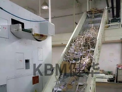现代化新型胶印企业代表 天津海顺印业集团 立体循环式整厂清废自动打包系统